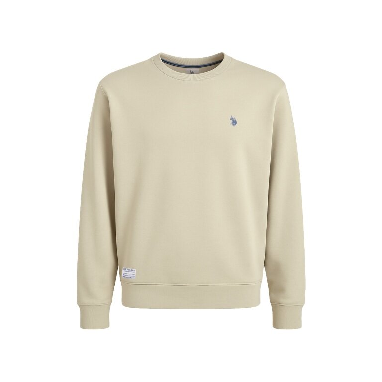 U.S. Polo Assn. Sweatshirt US16956 (100% Baumwolle) desertbeige Herren