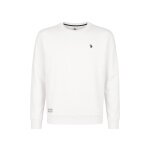 U.S. Polo Assn. Sweatshirt US16956 (100% Baumwolle) weiss Herren