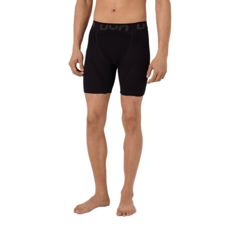 UYN Boxershort Position+ UW 6inch (Natex-Bio-Faser, hoher Tragekomfort) Unterwäsche schwarz Herren