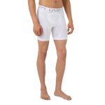UYN Boxershort Position+ UW 6inch (Natex-Bio-Faser, hoher Tragekomfort) Unterwäsche weiss Herren