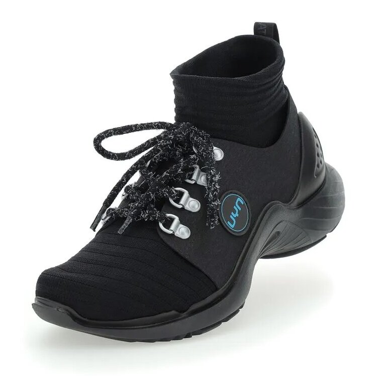 UYN Sneaker-Wanderschuhe Himalaya 6000 Boot Mid (Yak-Wolle, wasserdicht) schwarz Herren