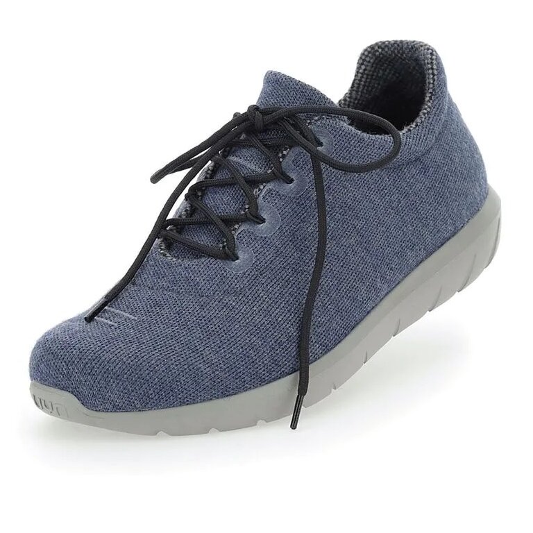 UYN Sneaker-Laufschuhe Living Cloud (Merinowolle, leicht und komfortabel) blau melange Damen