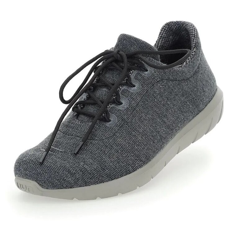 UYN Sneaker-Laufschuhe Living Cloud (Merinowolle, leicht und komfortabel) darkgrau melange Damen