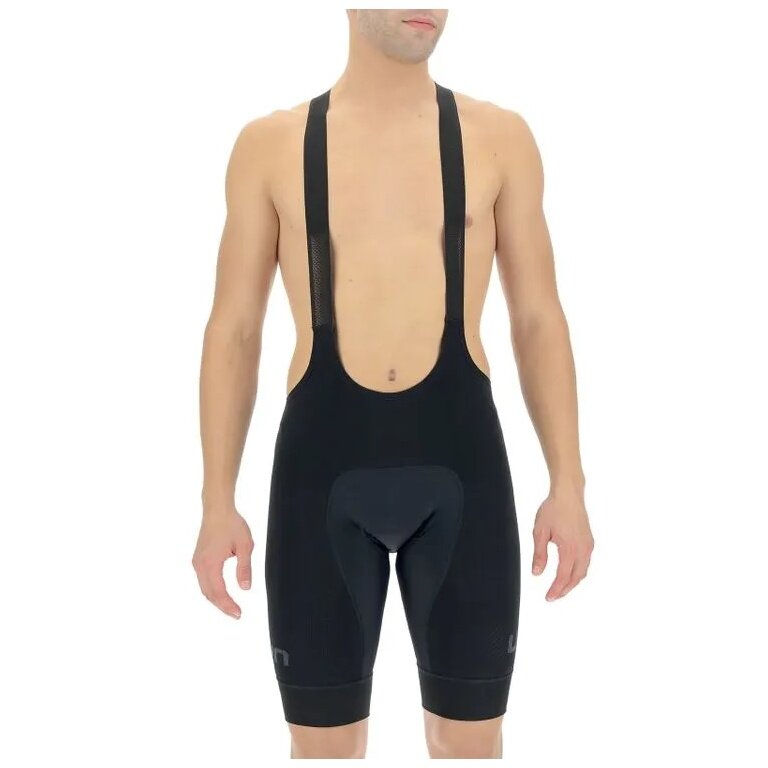UYN Fahrrad-Trägerhose Ridemiles (Nahtlos) schwarz Herren