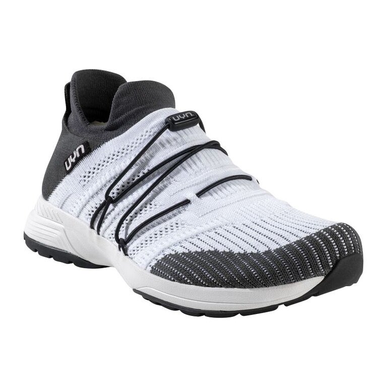 UYN Sneaker-Laufschuhe Free Flow Tune (Merinowolle/Knit) weiss/grau Herren