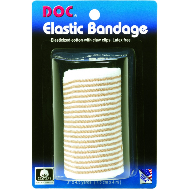 Unique Bandage (elastische Baumwolle) weiss