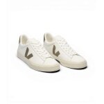 Veja Sneaker Campo (Leder) weiss/khaki