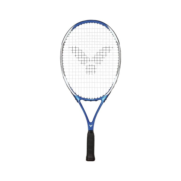 Victor Kinder-Tennisschläger Tour 25in (9-12 Jahre) blau - besaitet -