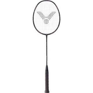 Victor Badmintonschläger Thruster 1H H (ausgewogen, flexibel) dunkelgrau - besaitet -