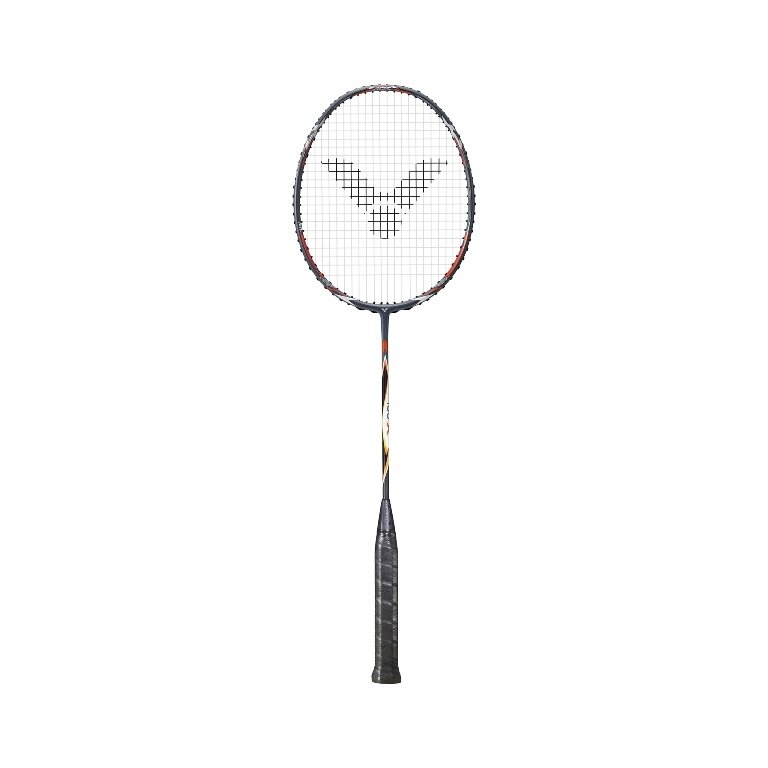 Victor Badmintonschläger Auraspeed 100X H (grifflastig, steif) grau - unbesaitet -