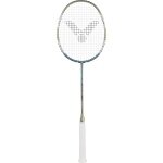 Victor Badmintonschläger DriveX Nano 7 V (grifflastig, flexibel) hellblau/gold - unbesaitet -