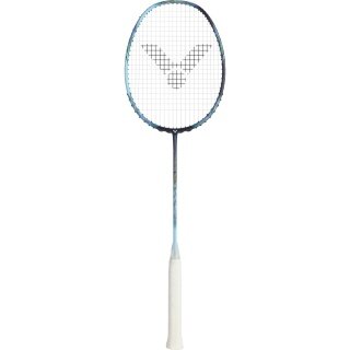 Victor Badmintonschläger Thruster Merak B (kopflastig, steif) 2025 schwarz/blau - unbesaitet -