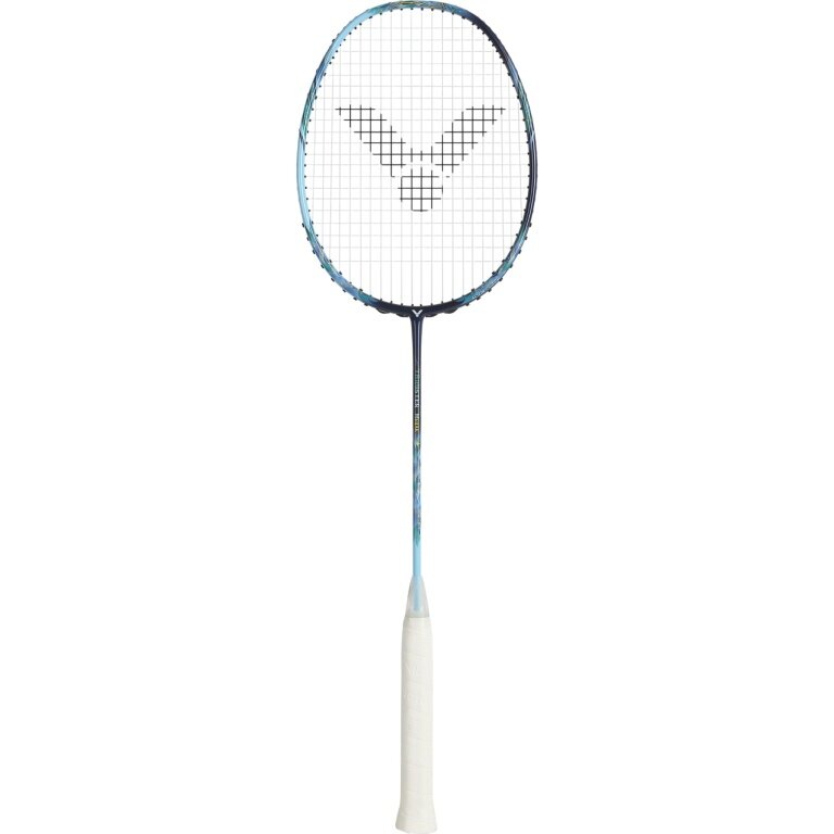 Victor Badmintonschläger Thruster Merak B (kopflastig, steif) 2025 schwarz/blau - unbesaitet -