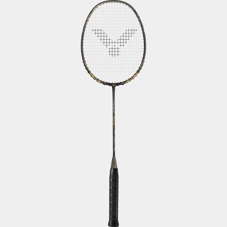 Victor Badmintonschläger Thruster Raptor C 87g/kopflastig/steif schwarz - unbesaitet -