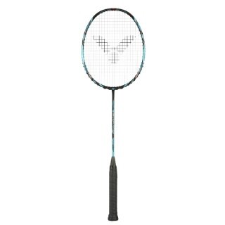 Victor Badmintonschläger ARS Light Fighter 70M (ausgewogen/mittel) skyblau - besaitet -