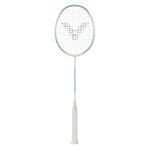 Victor Badmintonschläger Auraspeed 9 R (ausgewogen/flexibel) weiss/grün - besaitet -