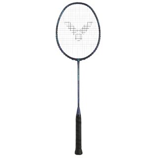 Victor Badmintonschläger Auraspeed 9100 B (ausgewogen/mittel) navyblau - besaitet -