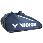 Victor Racketbag Multithermobag 9035B (Schlägertasche, 3 Hauptfächer, Schuhfach) 2025 navyblaublau/schwarz