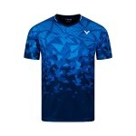 Victor Sport-Tshirt T-53100 B (100% Polyester) blau/navyblau Herren