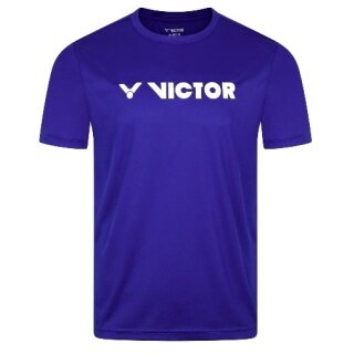 Victor Sport-Tshirt T-43104 B (100% Polyester) blau Herren