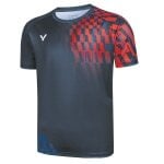 Victor Sport-Tshirt T-50001TD B (100% Polyester) blau/rot Herren