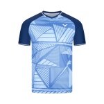 Victor Sport-Tshirt T-63100 B (100% Polyester) blau Herren