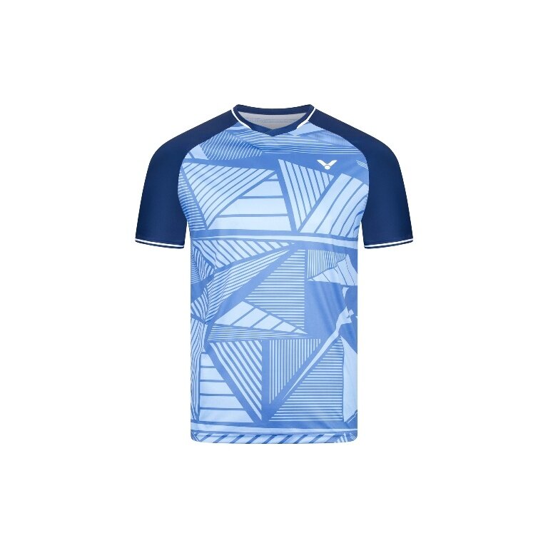 Victor Sport-Tshirt T-63100 B (100% Polyester) blau Herren