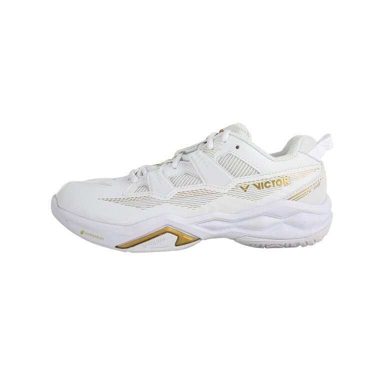 Victor Hallen-Indoorschuhe C60 AX weiss/gold Herren