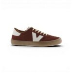 victoria Barfussschuhe Sneaker Olmo (Veloursleder, flexible Sohle, breite Zehenbox) - braun