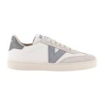 victoria Sneaker Berlin Ciclista (Lederoptik/Velourleder) - weiss/grau