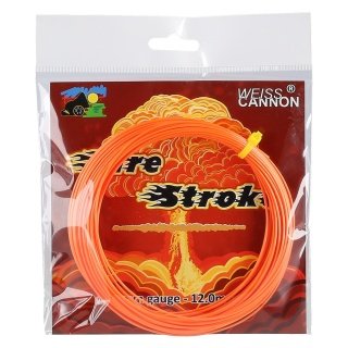 WeissCannon Tennissaite Firestroke (Haltbarkeit+Spin) orange 12m Set