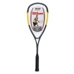 Wilson Squashschläger Hammer Lite (120g/kopflastig) grau/gelb - besaitet -