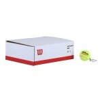 Wilson Schlüsselanhänger Tennisball US-Open 3,5cm gelb 24er Dose