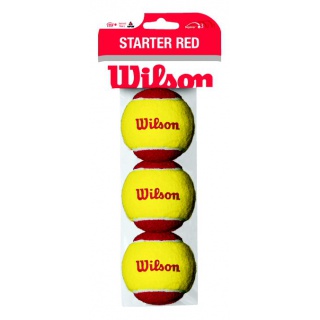 Wilson Methodikbälle Stage 3 Starter Red 3er Beutel