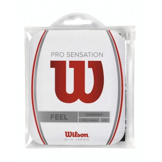 Wilson Overgrip Pro Sensation 0.4mm schwarz 12er