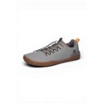 Waldläufer Barfussschuhe H-Boris Ripstop (anatomisch Zehenbox, flexible Sohle) dunkelgrau/braun Herren