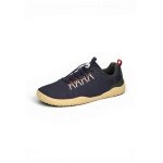 Waldläufer Barfussschuhe H-Boris Ripstop (anatomisch Zehenbox, flexible Sohle) navyblau/grün Herren