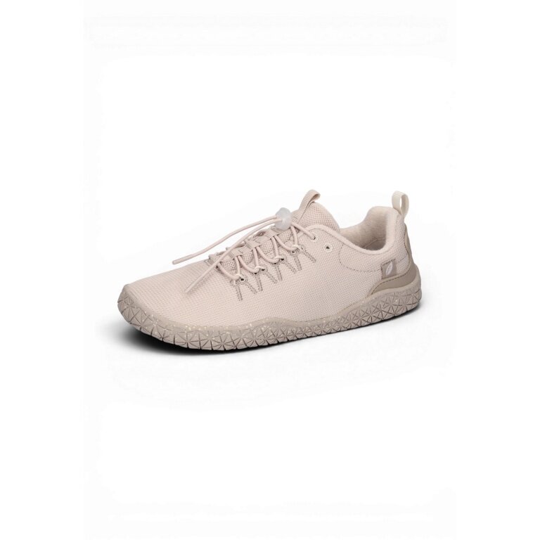Waldläufer Barfussschuhe H-Britt Ripstop (anatomisch Zehenbox, flexible Sohle) beige Damen