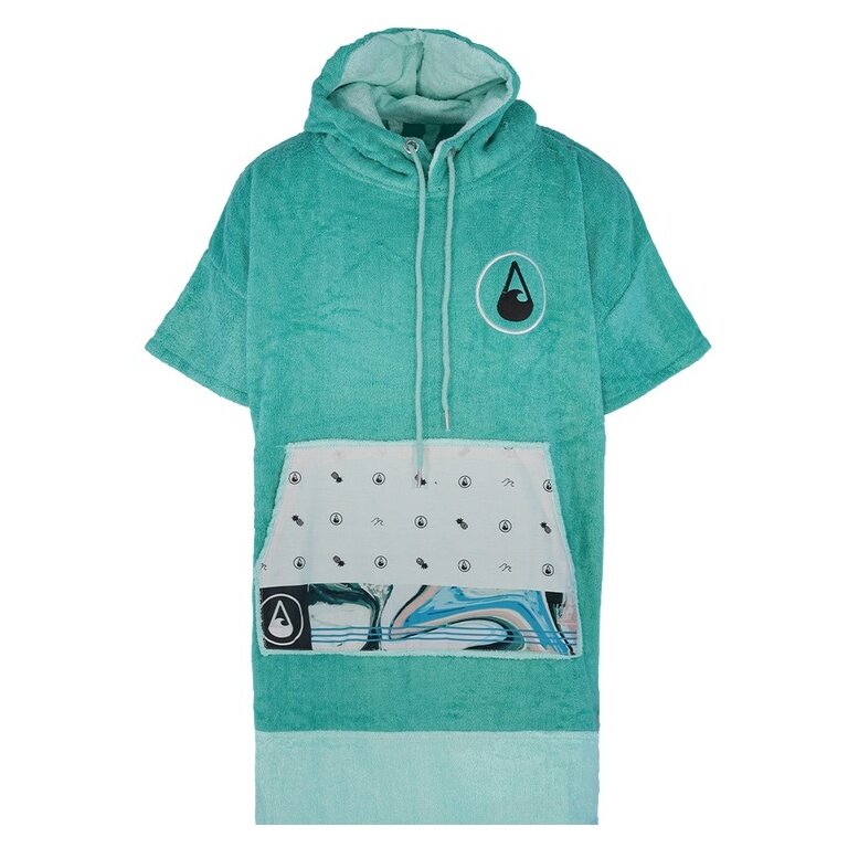 Wave Hawaii Poncho Pink Liz (Baumwolle/Viskose) 145-175 cm mintgrün Damen