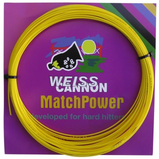WeissCannon MatchPower gelb Tennissaite