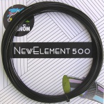 WeissCannon Tennissaite New Element 500 (Haltbarkeit) schwarz 12m Set