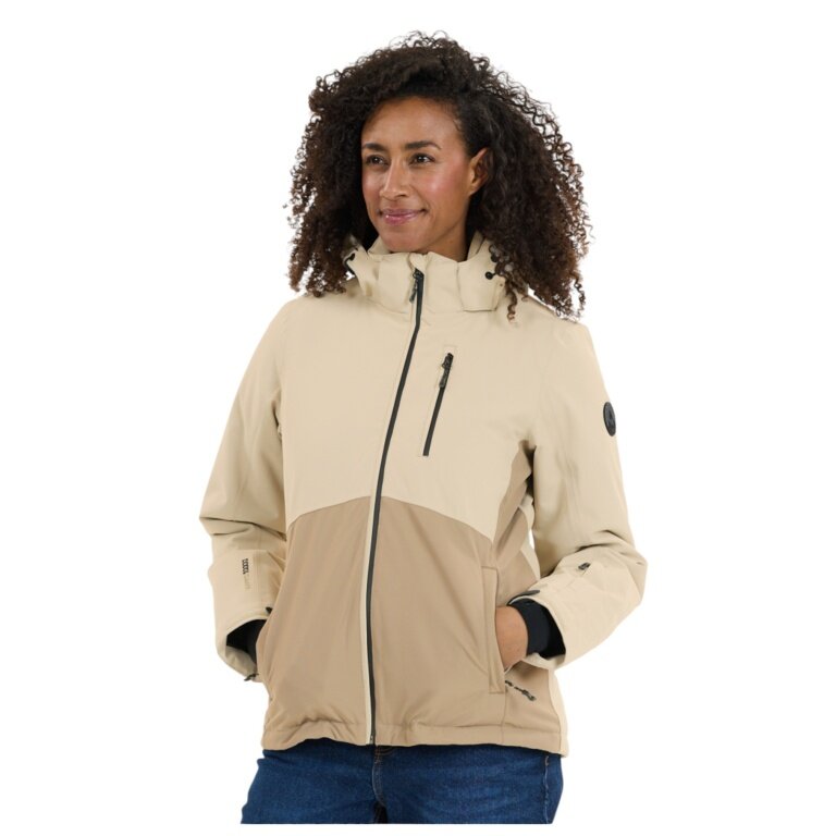Whistler Winter-Skijacke Drizzle Ski Jacket W-PRO 10000 (winddicht, wasserdicht, wärmeisolierung) taupebraun/braun Damen