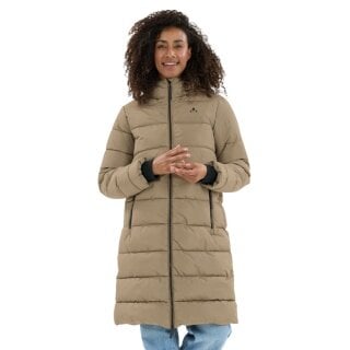 Whistler Winter-Steppmantel Amaret Long Puffer Jacket (warm, wasserdicht, winddicht) hellbraun Damen