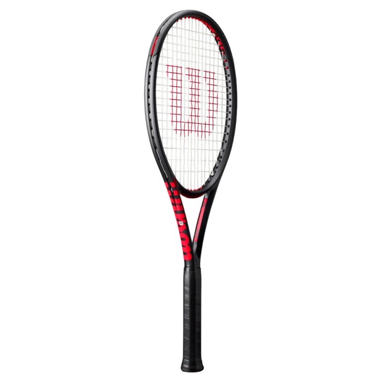 Wilson Tennisschläger Clash 100 V3.0 100in/295g 2025 schwarz - unbesaitet -