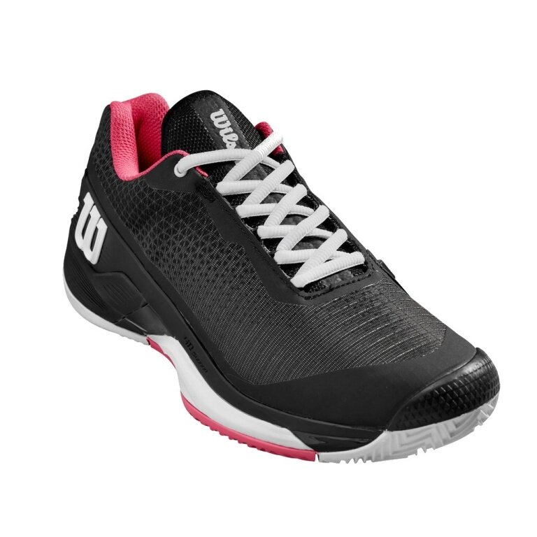 Wilson Tennisschuhe Rush Pro 4.0 Clay/Sandplatz 2024 schwarz/pink/weiss Damen