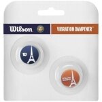 Wilson Schwingungsdämpfer Roland Garros Eiffel Tower navyblau/braun - 2 Stück