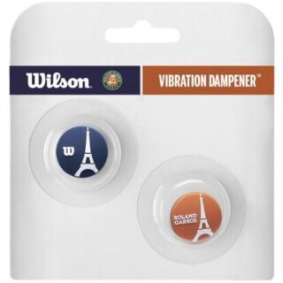 Wilson Schwingungsdämpfer Roland Garros Eiffel Tower navyblau/braun - 2 Stück