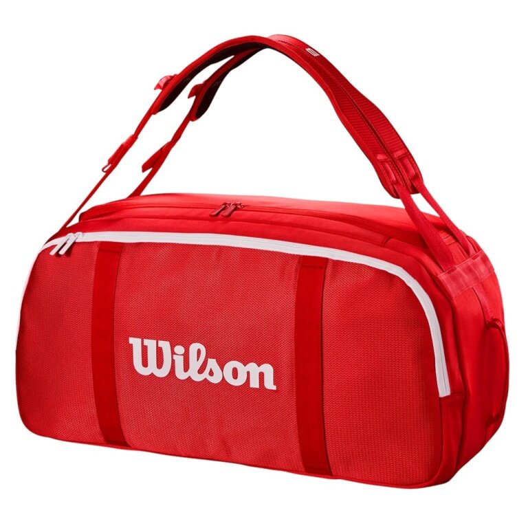 Wilson Tennistasche Super Tour Coaches Duffel - rot