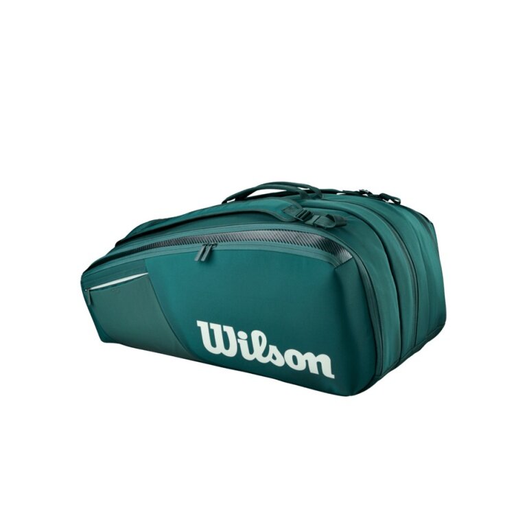 Wilson Tennis-Racketbag Blade V10 (Schlägertasche, 3 Hauptfach) 2026 grün 15er
