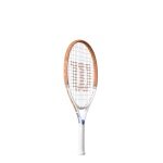 Wilson Kinder-Tennisschläger Roland Garros Elite 21in (4-7 Jahre) 2026 braun/weiss - besaitet -